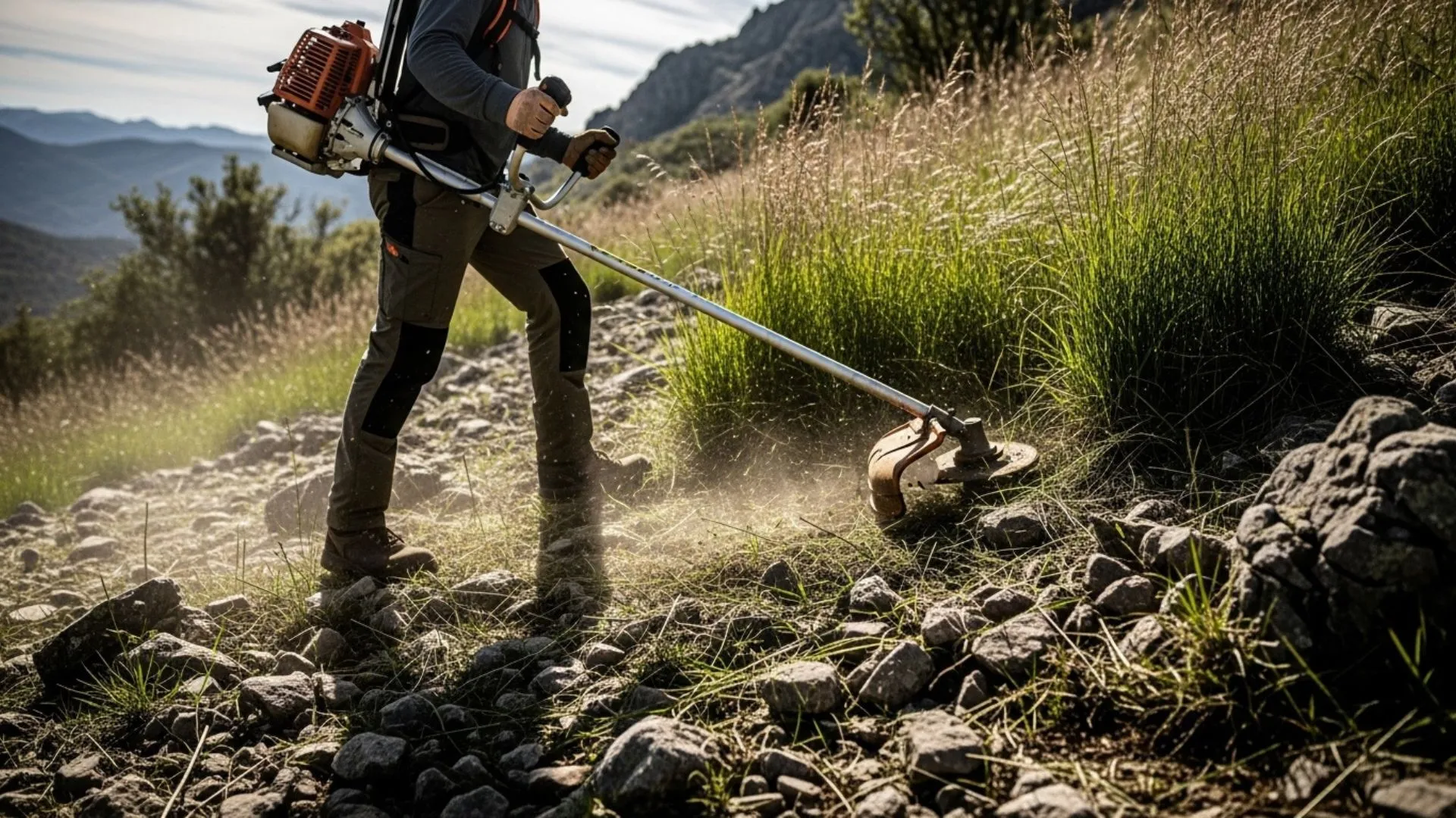 Técnicas de corte e manutenção em roçadeiras
